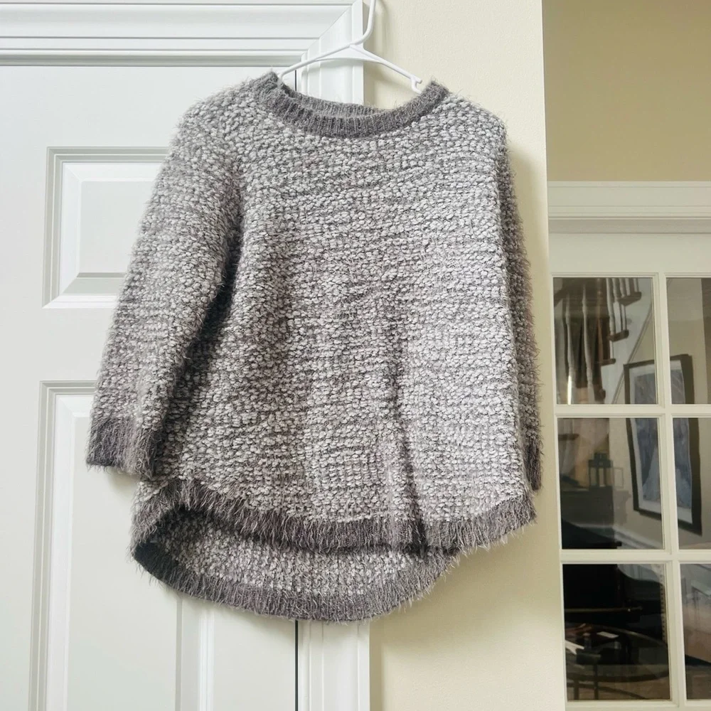 Cozy Gray Women's Sweater by New Direction size large - Picture 1 of 4